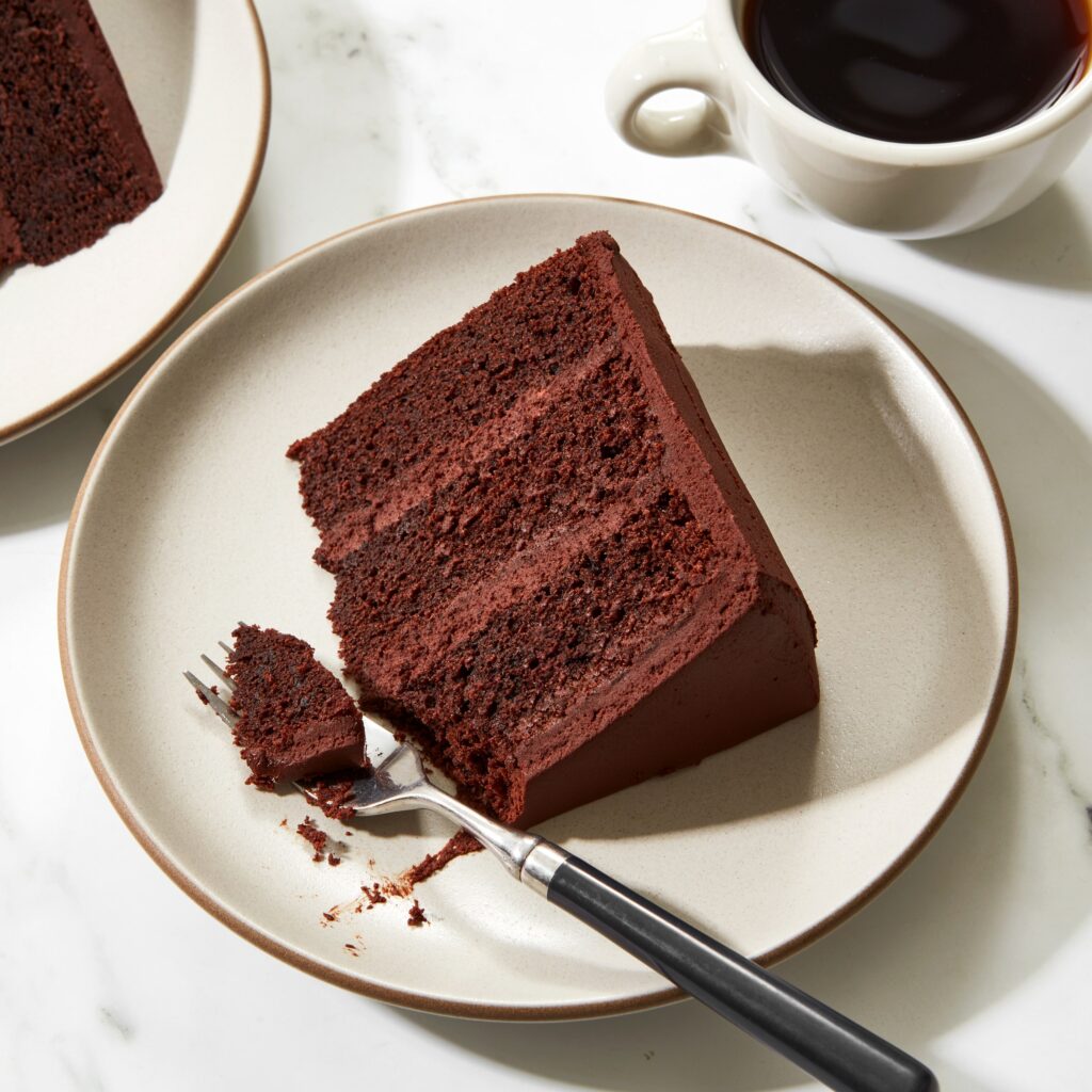 How Much Caffeine in Chocolate Cake
