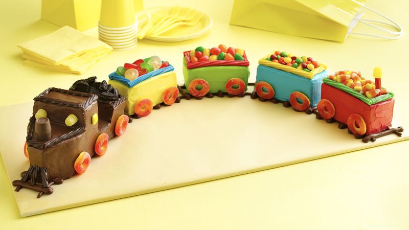 How to Bake a Train Cake