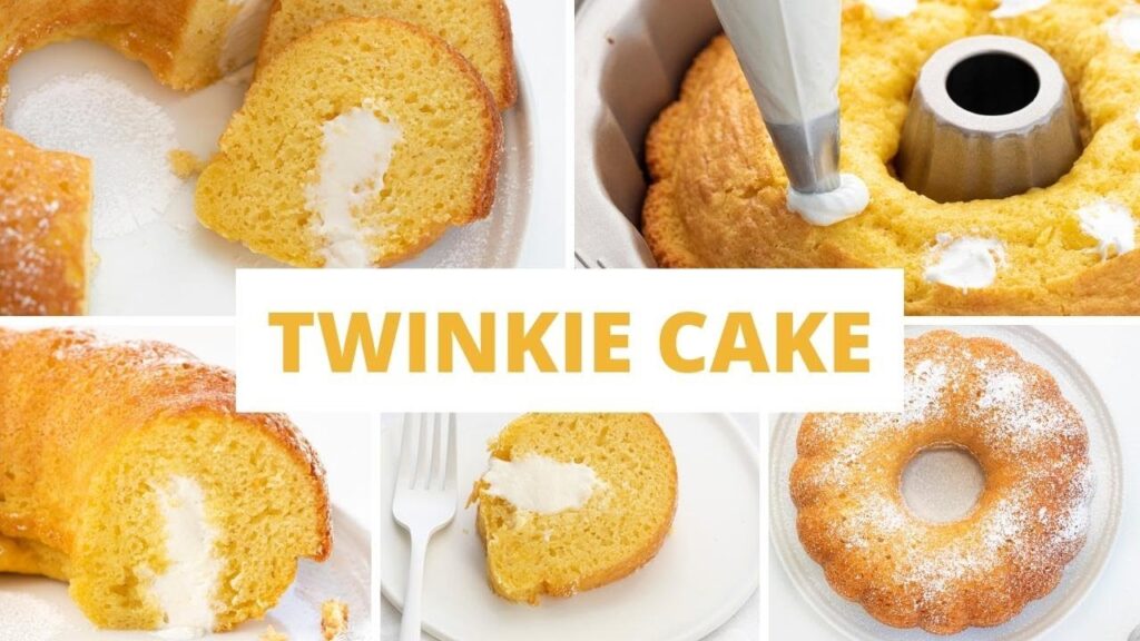 How to Make a Twinkie Cake